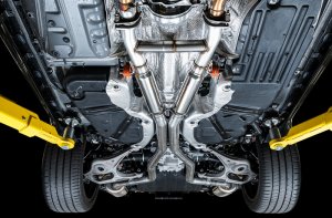 Jeep Grand Cherokee SRT Performance Exhaust - AWE Tuning - Cat Back, Touring Edition, 3” Stainless Steel, Drone-Canceling 180 Technology - `20-`27 Jeep Grand Cherokee SRT Performance Exhaust - AWE Tuning - Cat Back, Touring Edition, 3” Stainless Steel, Drone-Canceling 180 Technology - `20-`27